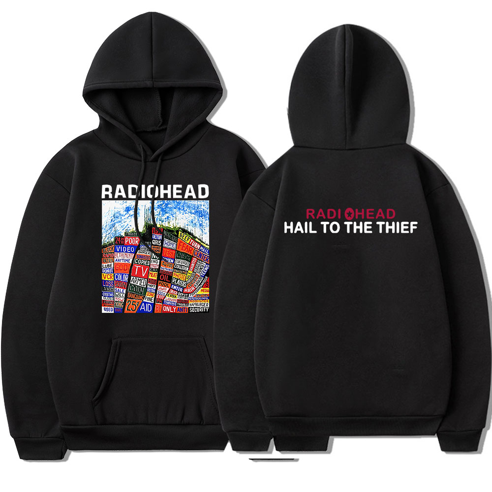 Sheruniverse Vintage Rock Band Radiohead Hoodie