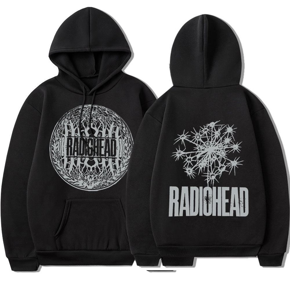 Sheruniverse Vintage Rock Band Radiohead Hoodie