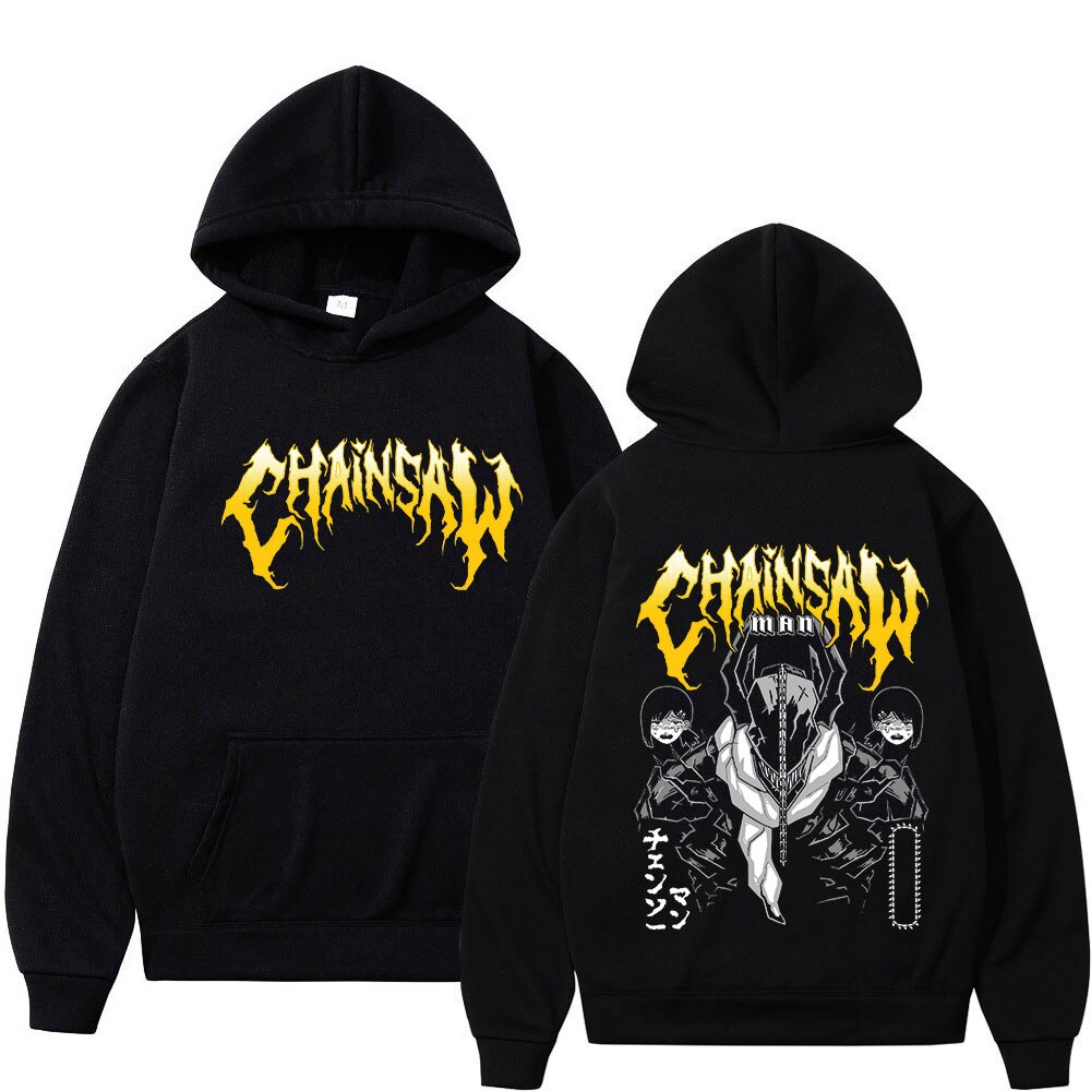 Sheruniverse Anime Chainsaw Man Hoodie