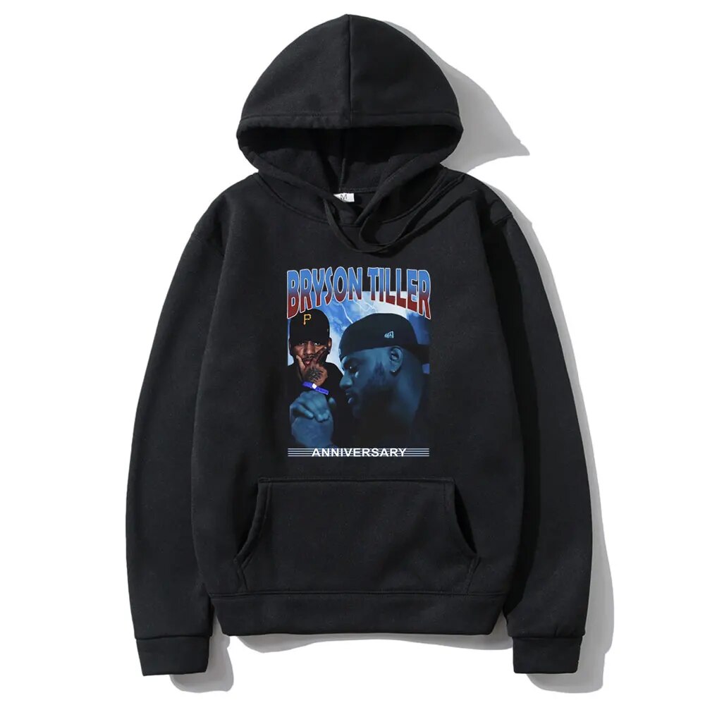 Rapper Bryson Tiller Anniversary Graphic Hoodie