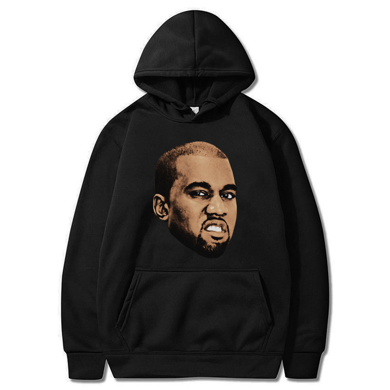 Isuijie Rapper Kanye West Vintage Style Hoodie