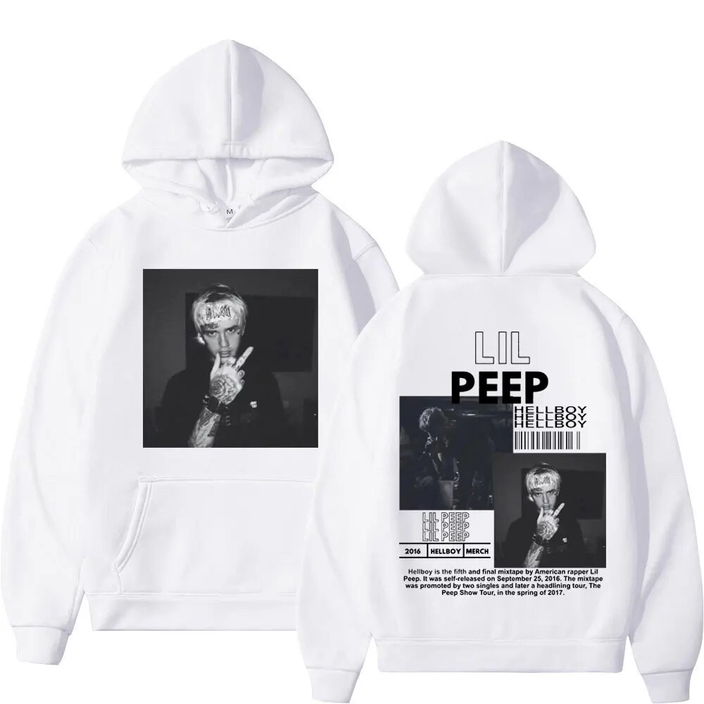 Hip Hop Rapper Lil Peep Graphic Hoodie