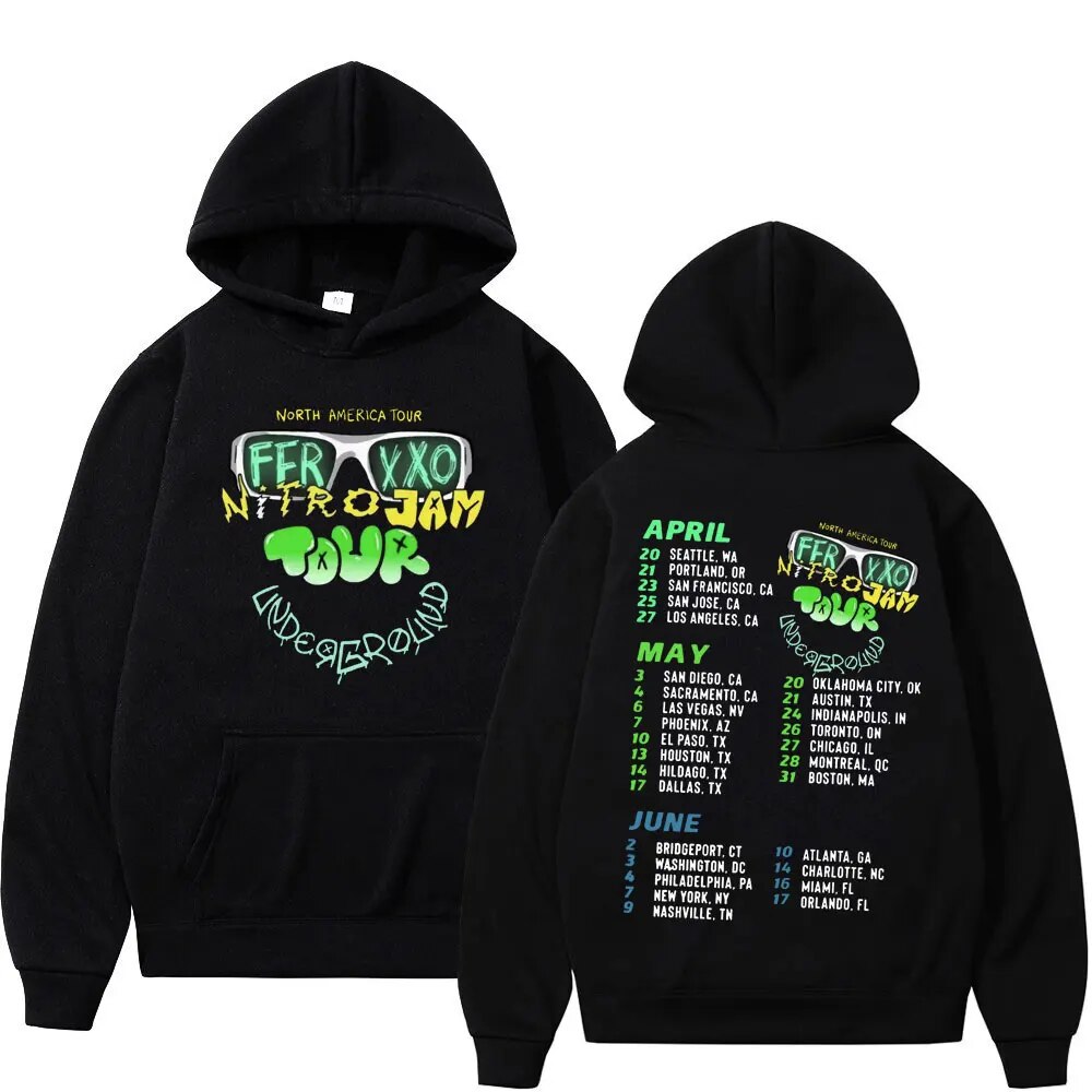 Rapper Feid Ferxxo Tour Hoodie
