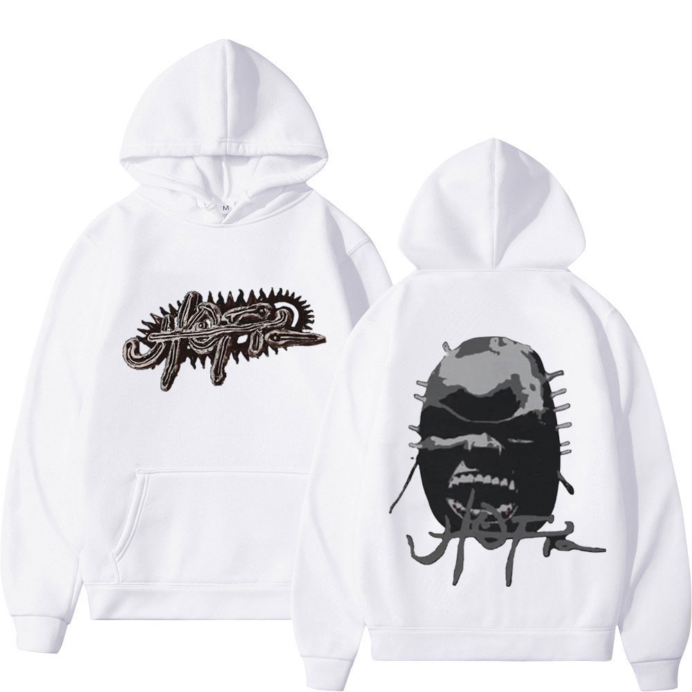 Rapper Cactus Jack Utopia Print Hoodie Men Women Trend Vintage Hoodie Hip Hop Hoodie