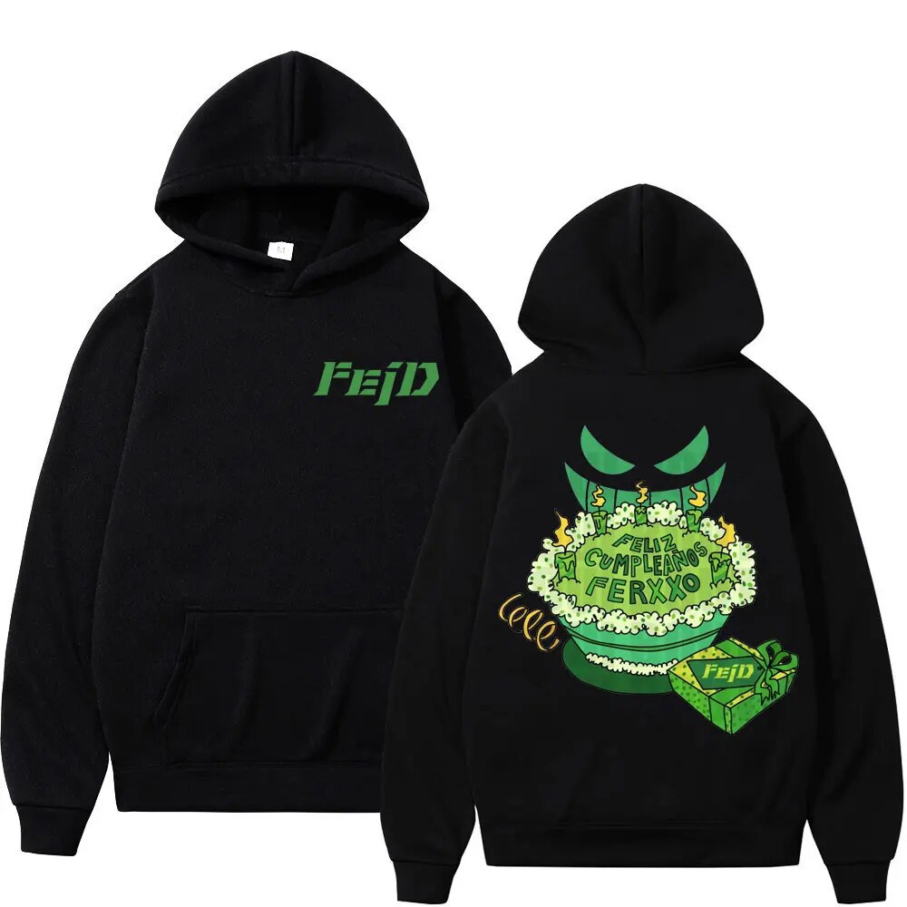 Aliyuezu Feid Ferxxo Album Tour Print Hoodie