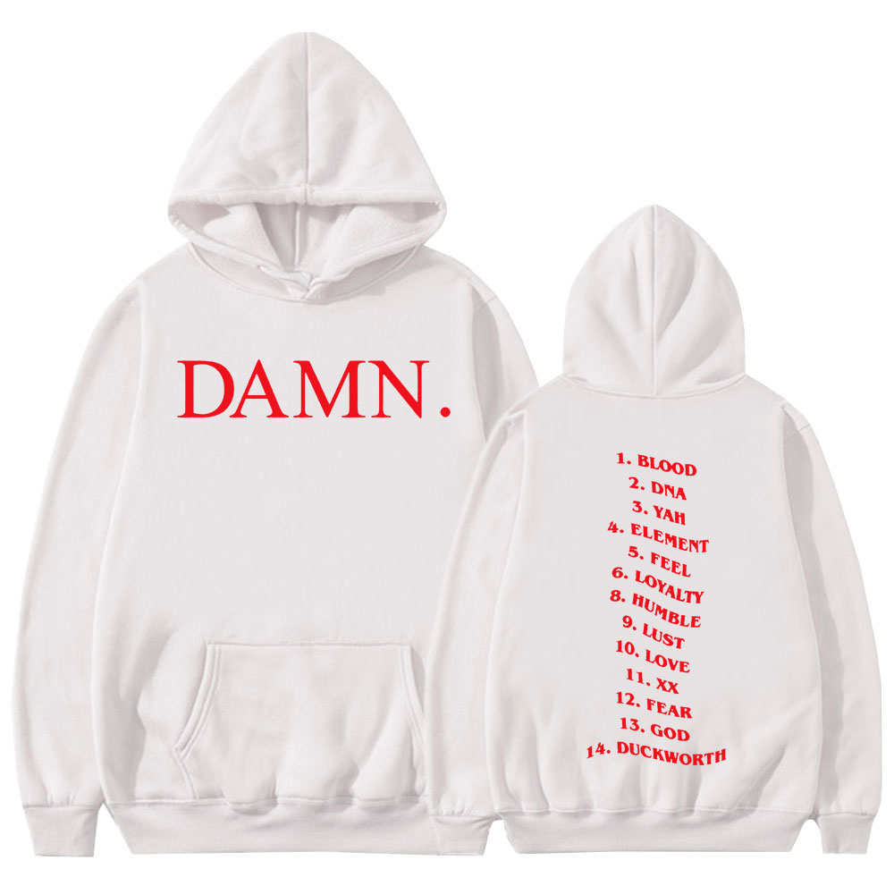 Aliyuezu Damn Rapper Kendrick Lamar Hoodie