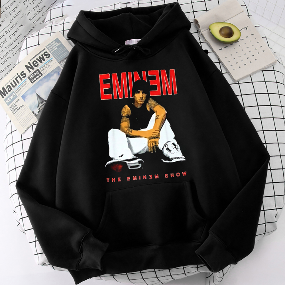 Rapper Eminem Wlkwo Printed Hoodie