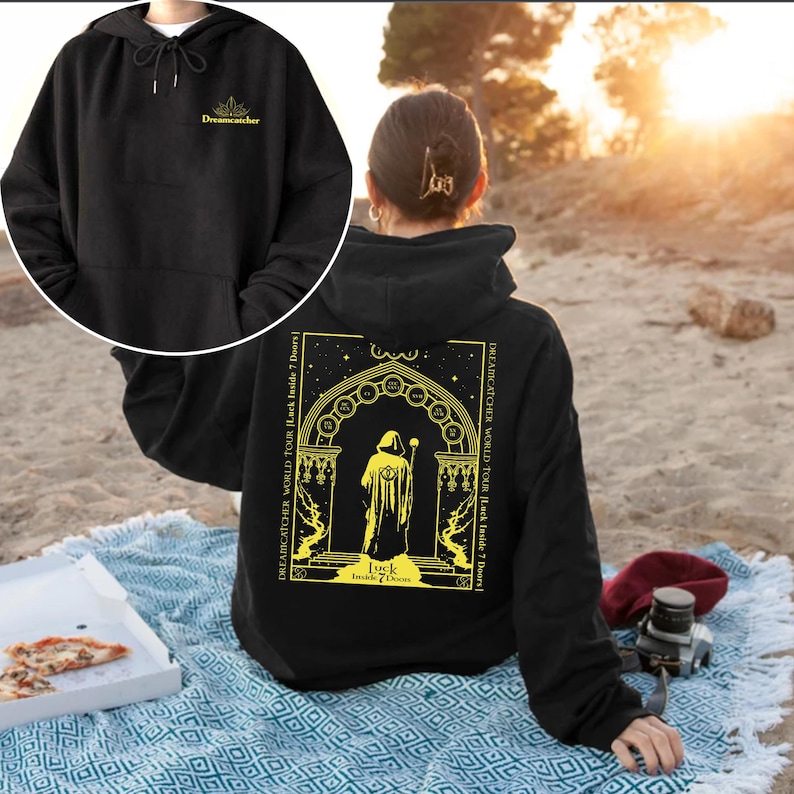 Dreamcatcher Luck Inside 7 Doors Hoodie Dreamcatcher Virtuous Album
