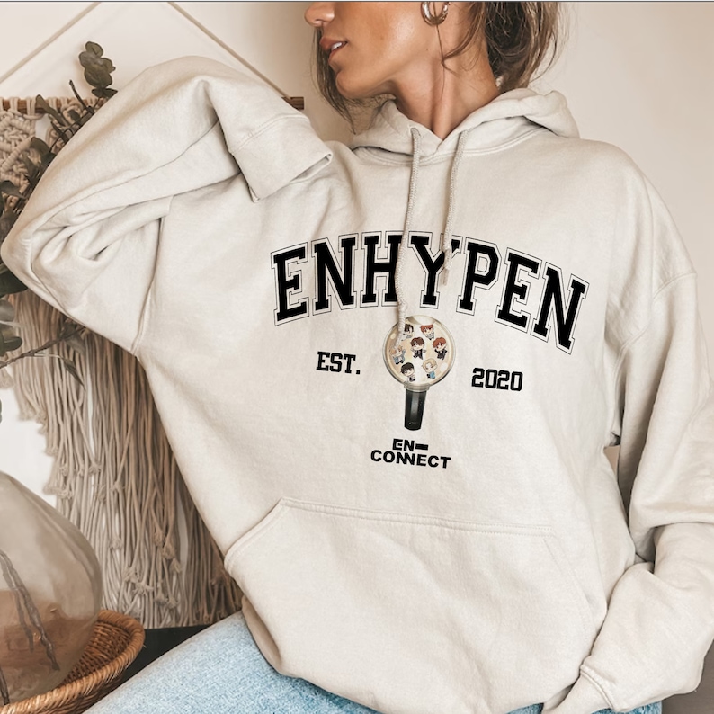 Cute Enhypen Chibi Hoodie En-Zoo Enhypen Members