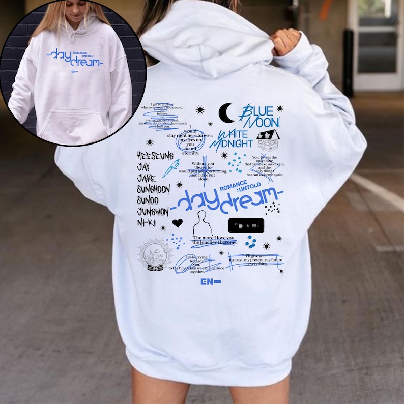 Enhypen Romance: Untold Daydream Album Hoodie Enhypen Love If You Say
