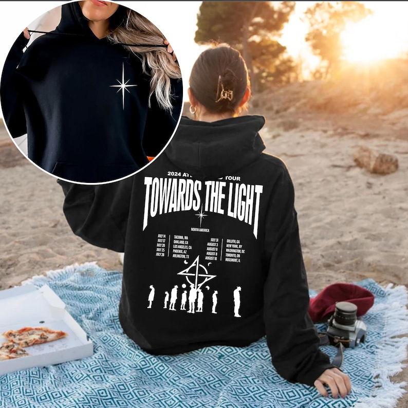 Ateez Towards The Light: Will To Power World Tour Hoodie Ateez Will