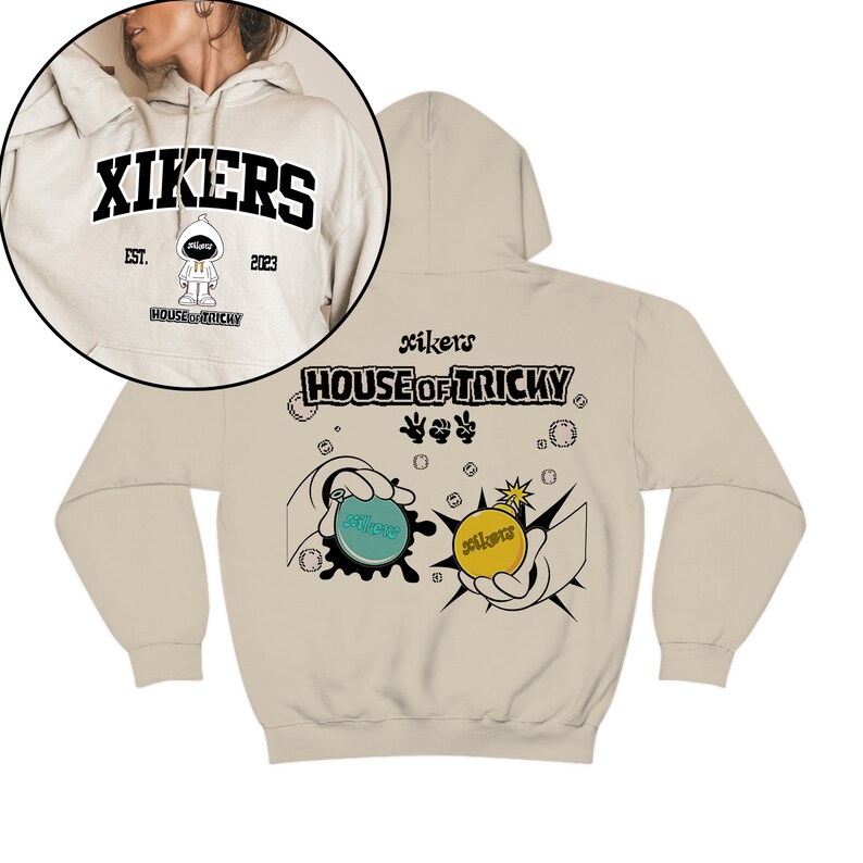 Xikers House Of Tricky How To Play Album Hoodie Xikers Tricky House Tour