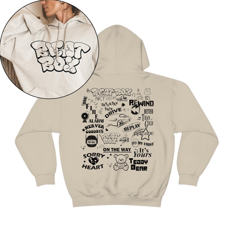 Nct Dream Beatbox Track List Album Hoodie Nct Dream Tour In A Dream