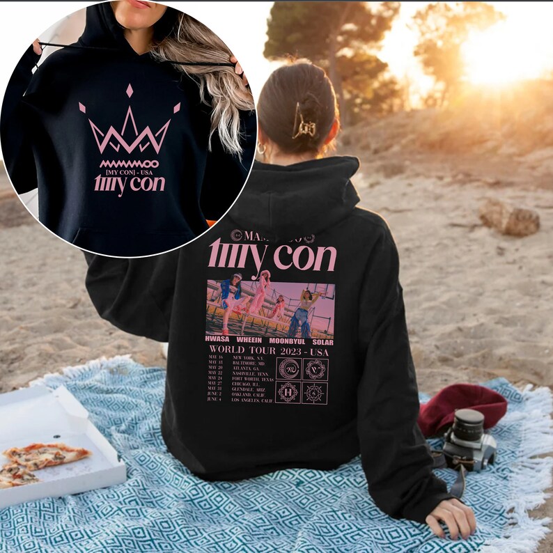 Mamamoo Tour Hoodie Mamamoo My Con Tour