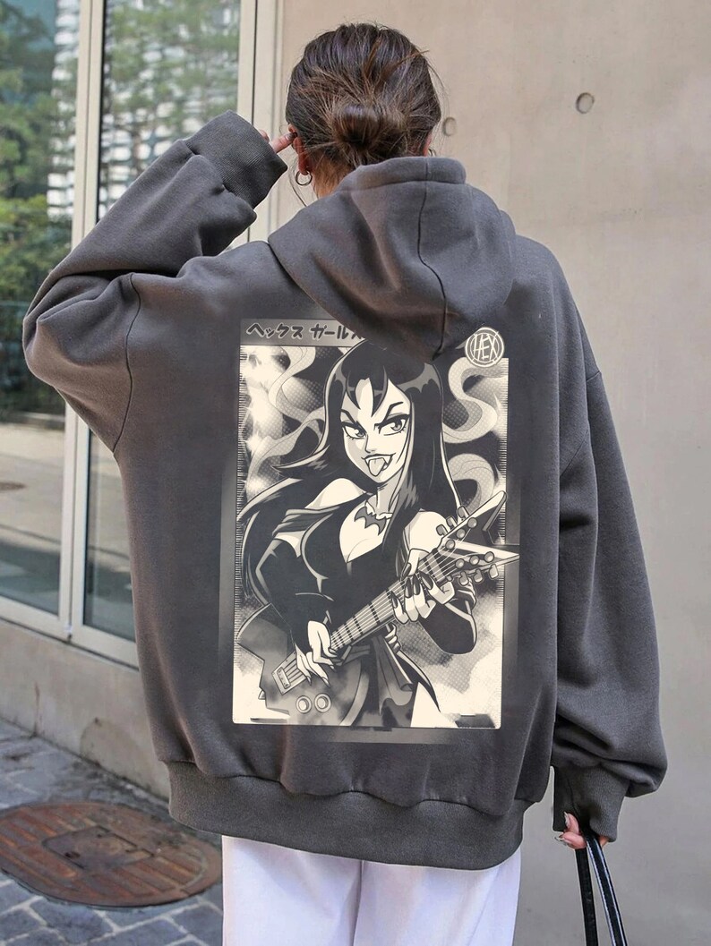 Retro Halloween Hex Girls Rock Band The Hex Girls Inspired Tee - Unisex Hoodie