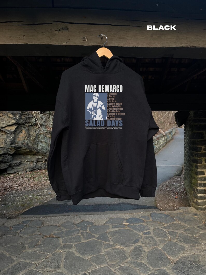 Mac Demarco Hoodie Salad Days Album Hoodie