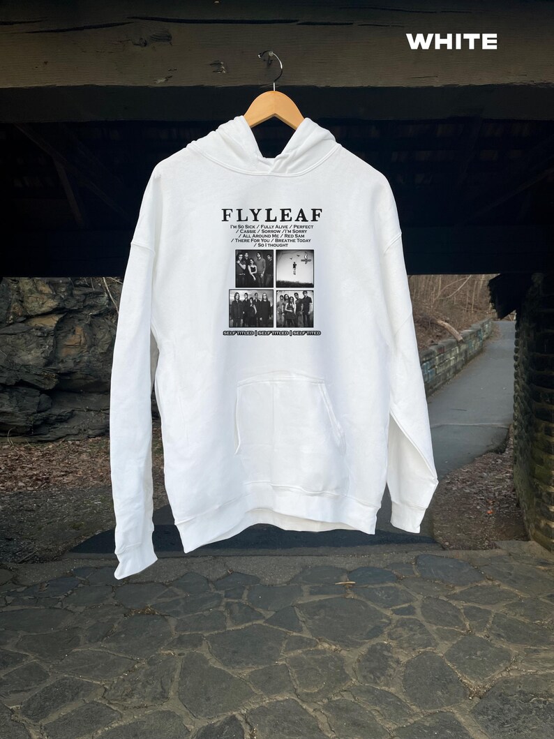 Flyleaf Band Hoodie Flyleaf Self Titled Album Hoodie