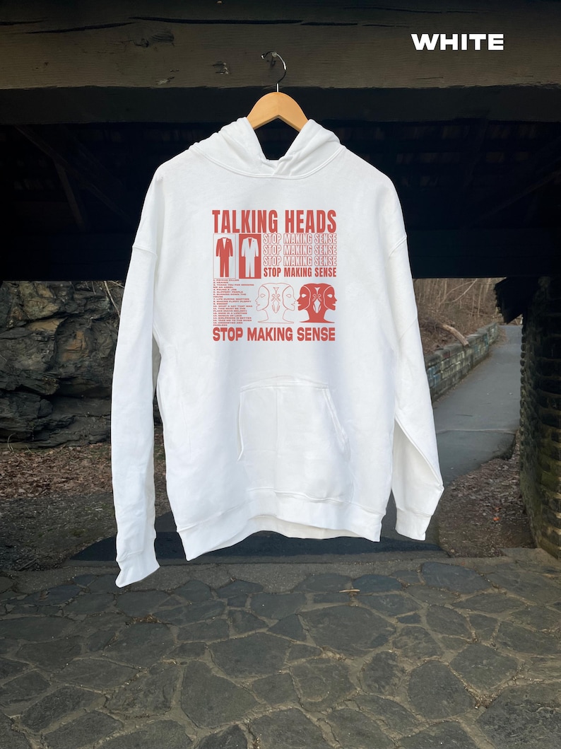 Talking Heads Stop Making Sense Hoodie Talking Heads Hoodie