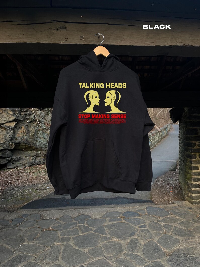 Talking Heads Stop Making Sense Hoodie Talking Heads Hoodie