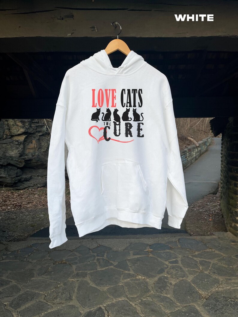 The Cure Hoodie The Cure Love Cats Hoodie