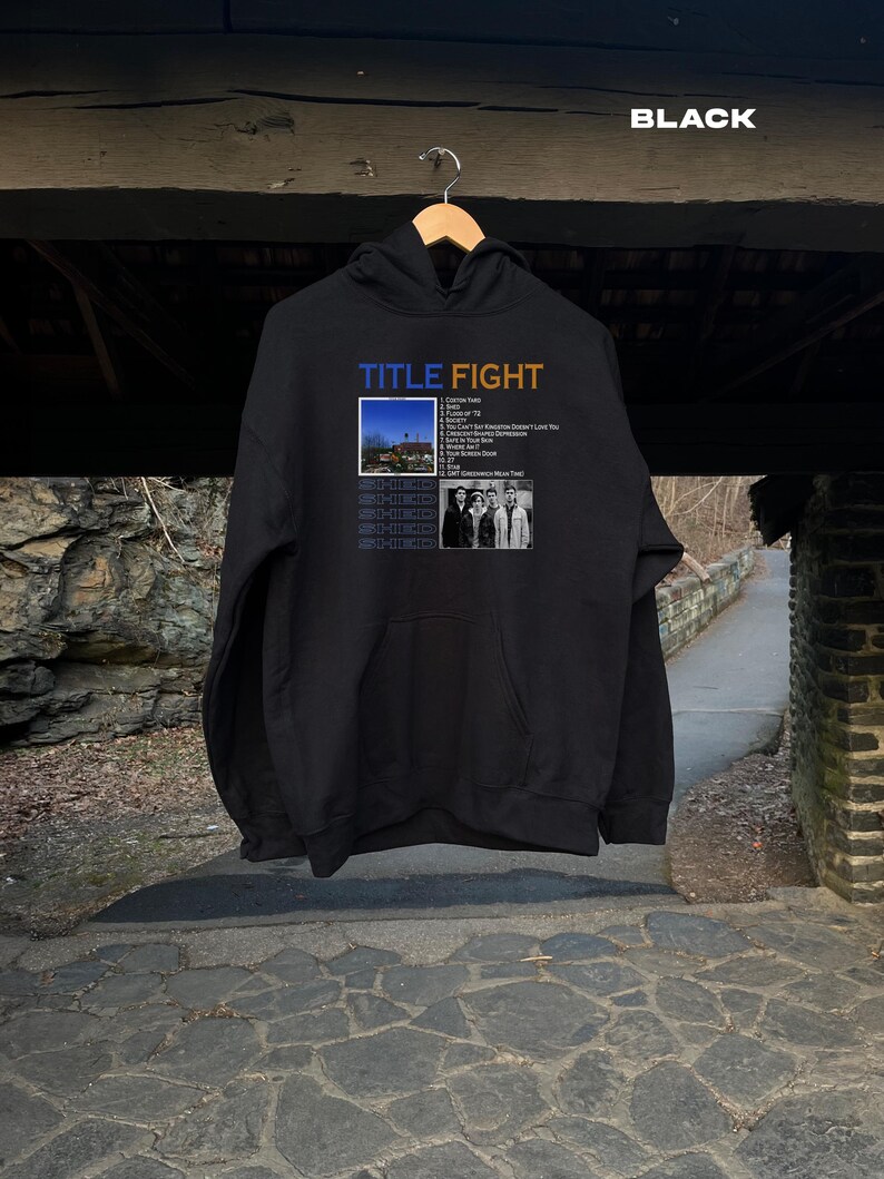 Title Fight Shed Album Hoodie Title Fight Band Hoodie
