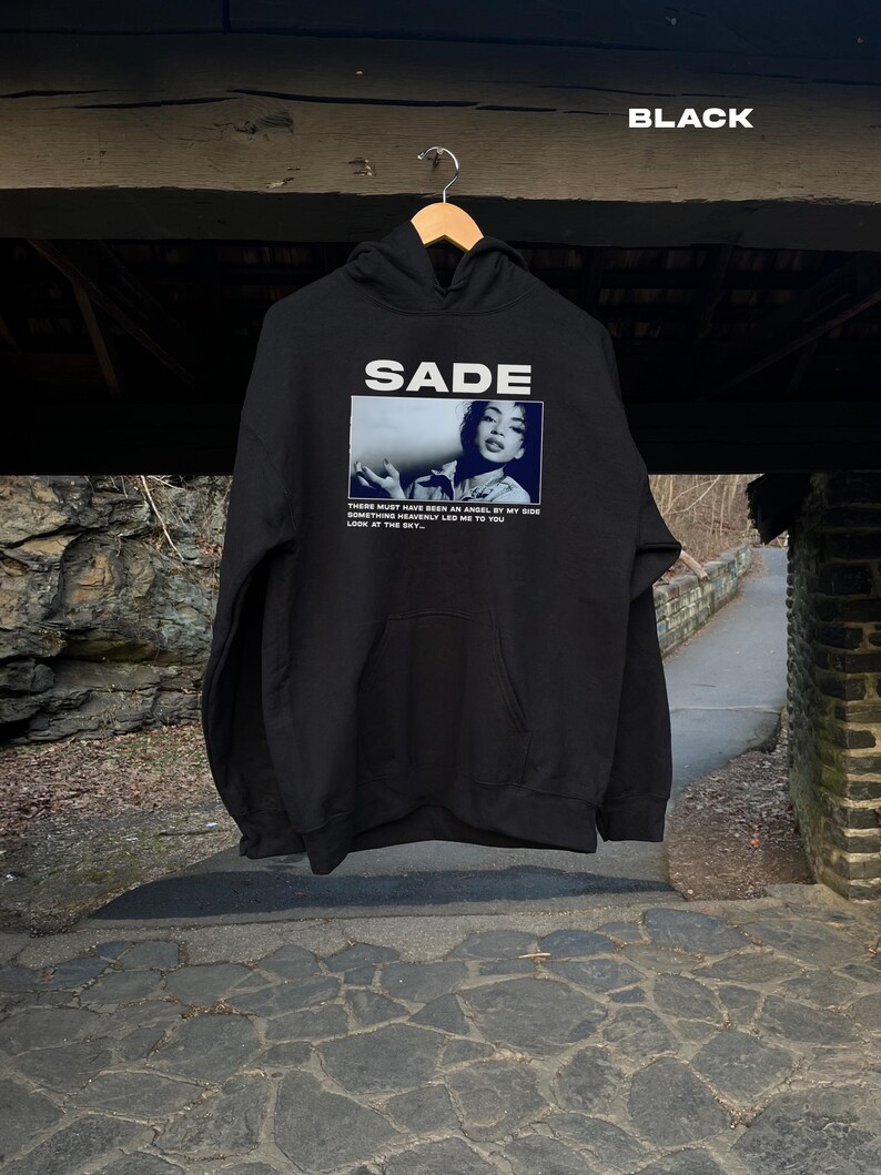 Sade Lyric Hoodie Vintage Sade Hoodie Sade Merch Sade Tour Music