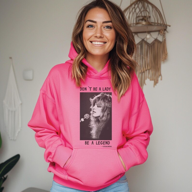 Stevie Nicks Hoodie Vintage Stevie Nicks Fan Hooded