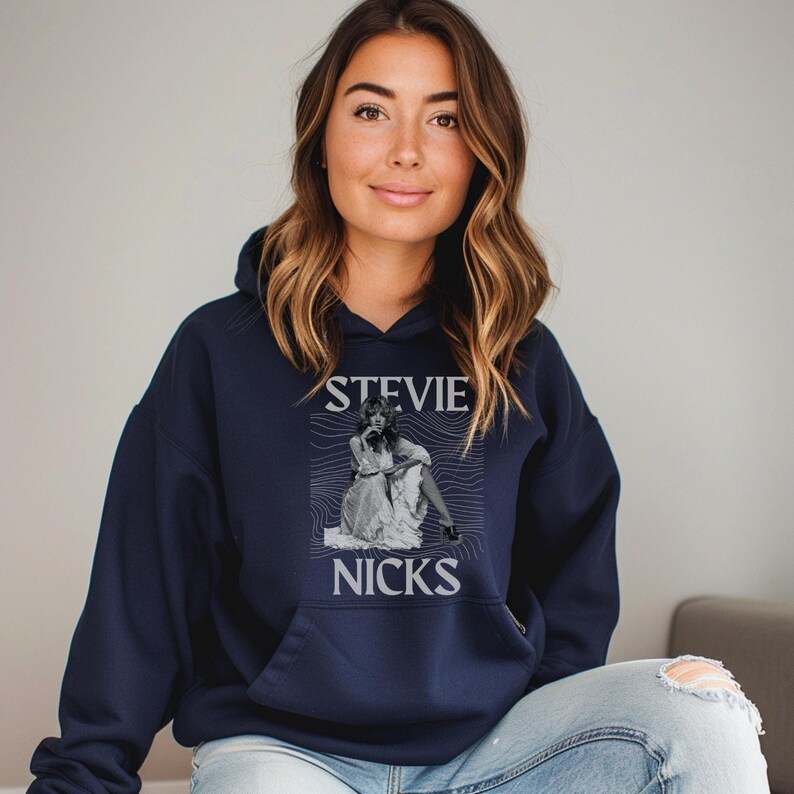 Stevie Nicks Hoodie Vintage Stevie Nicks Fan Hooded
