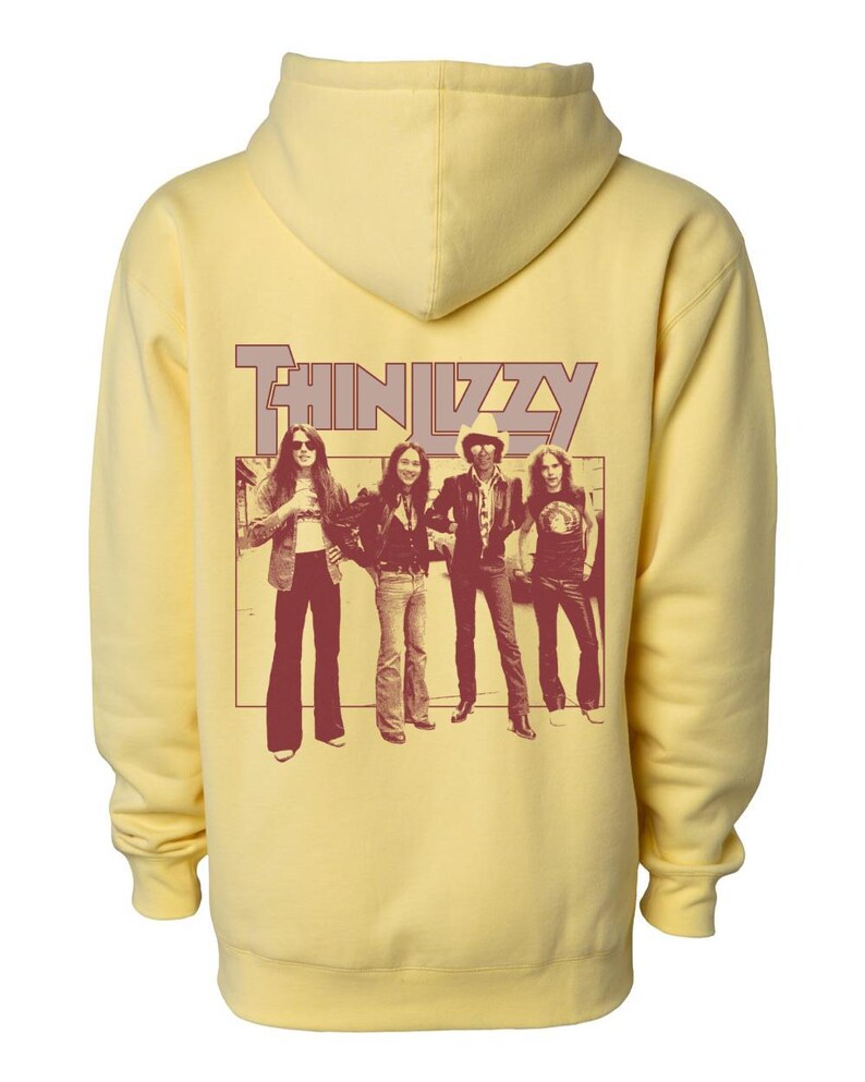 Thin Lizzy Hoodie - Jailbreak - 70S 80S Rock Band - Music Concert Merch