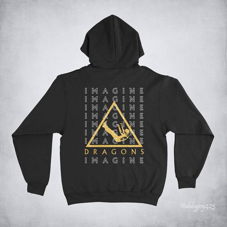 Imagine Dragon Hoodie Vintage Imagine Dragon