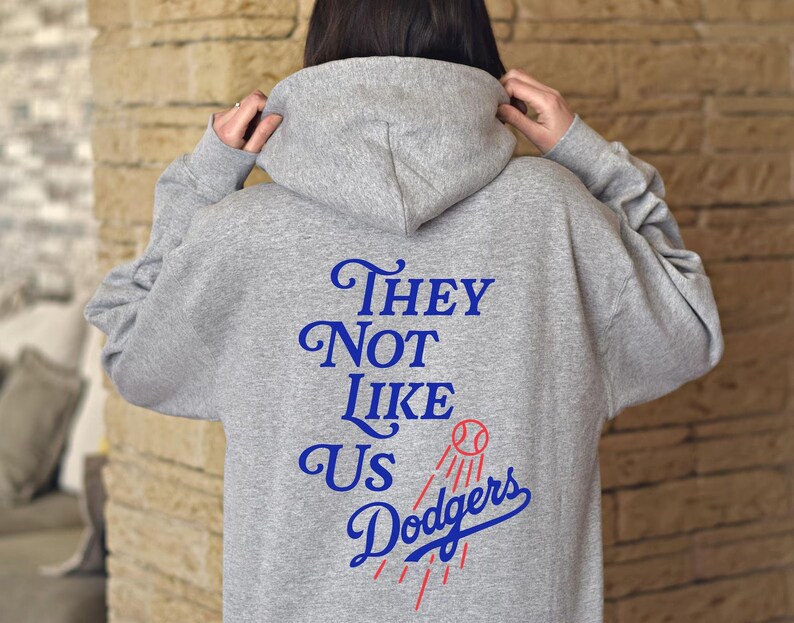 Dodgers Sweater Cozy La Dodgers Fan - Unisex Hoodie