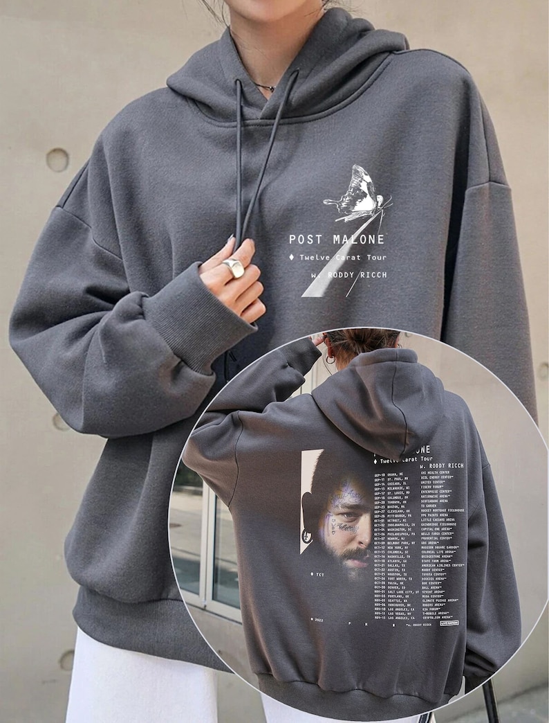 Posty Twelve Carat Hoodie Pm Twelve Carat Tour Fan Gift (On 2 Sides)