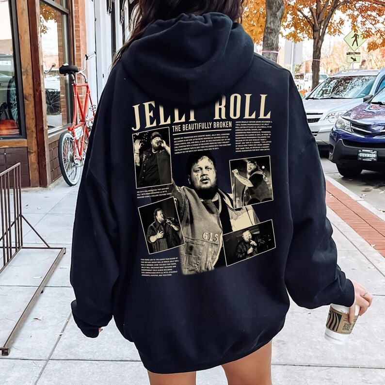Jelly Roll Hoodie Retro Jelly Roll