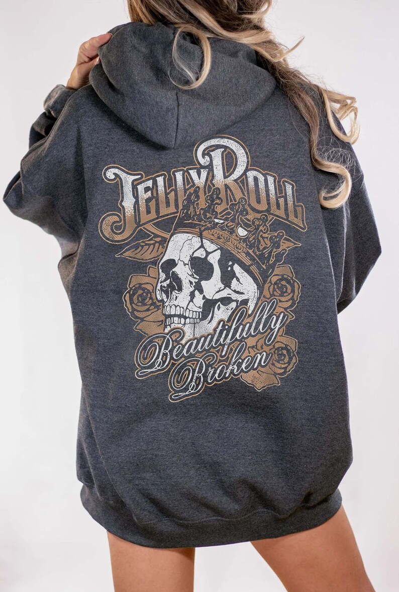Jelly Roll Hoodie Retro Jelly Roll Somebody Save Me From Myself