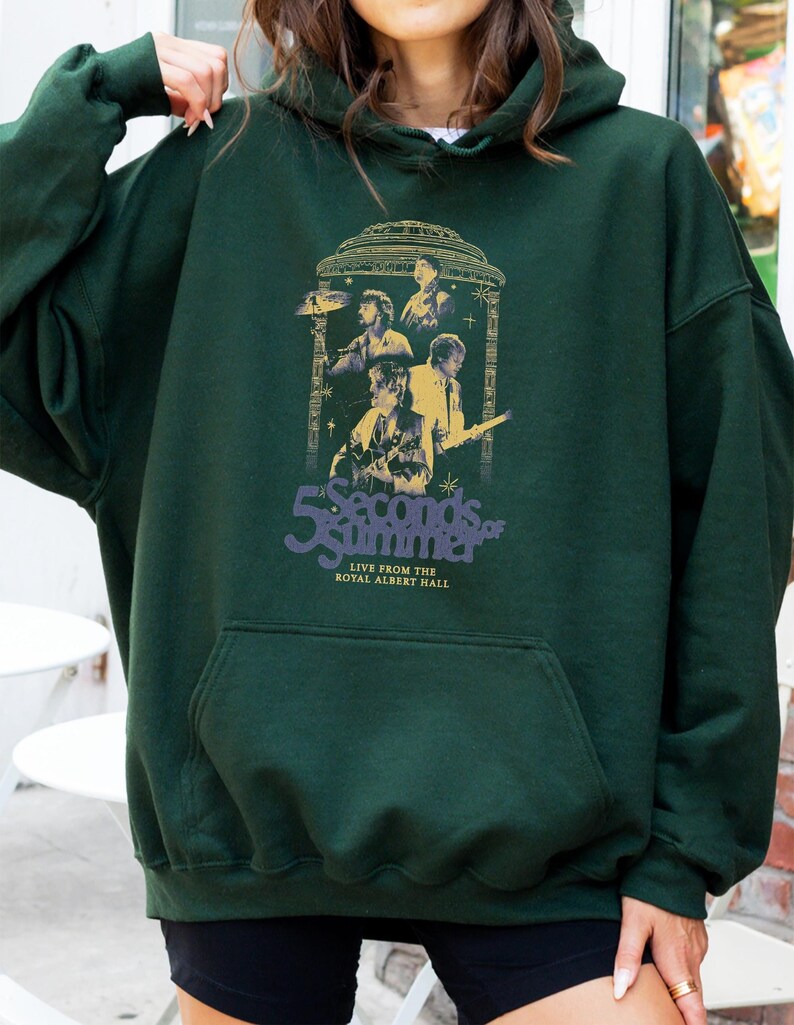 5 Seconds Of Summer Music Vintage The Show Tour 5Sos World Tour Gift For Fans - Unisex Hoodie