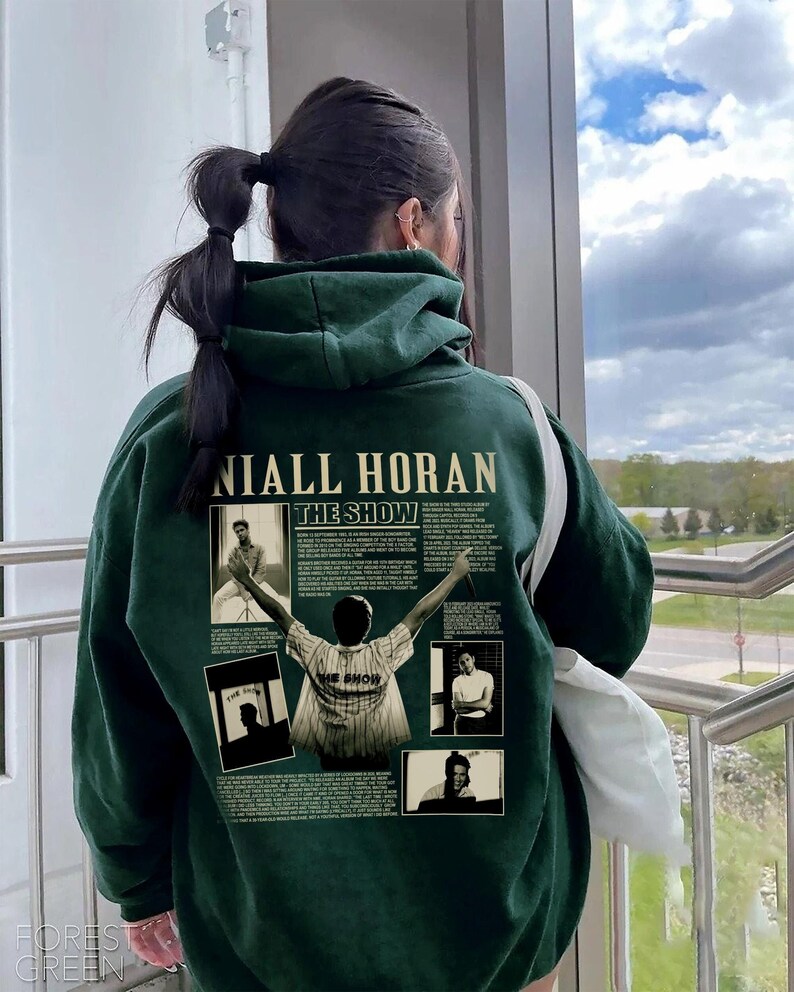 Niall Horan Hoodie Retro Niall Horan The Show Hoodie
