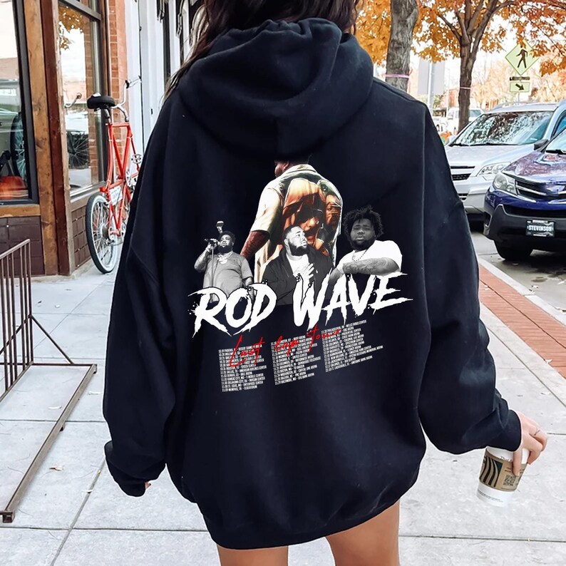 Rod Wave Hoodie Retro Rapper Rod Wave Music Graphic Tee