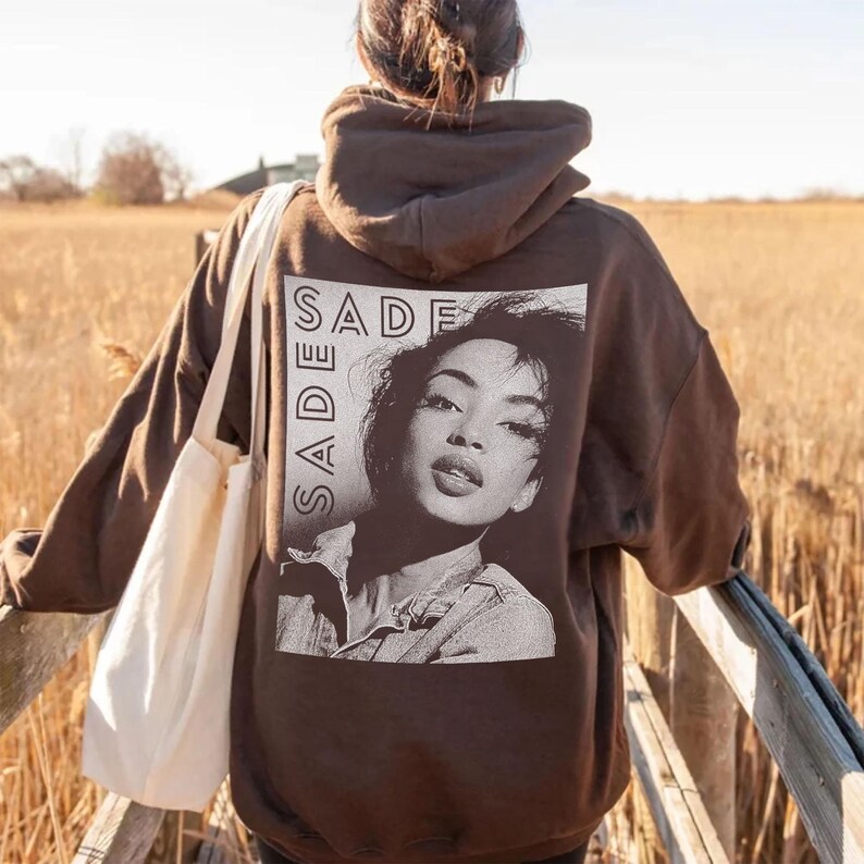 Sade Hoodie Vintage Sade Adu Album Cover Hoodie Retro Sade Graphic Sade Gift For Men