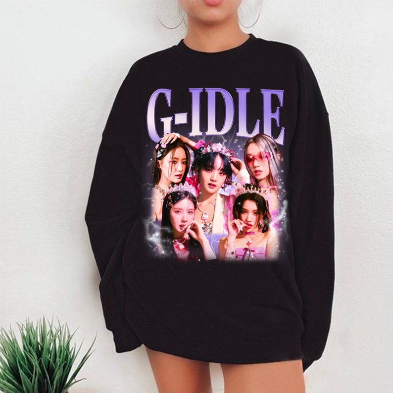 G-Idle Kpop Sweatshirt I Feel Album G-Idle Shirt