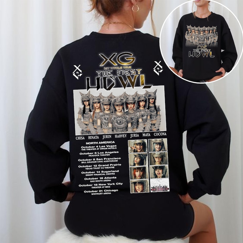 Xg The First Howl World Tour Sweatshirt Xg Woke Up Shirt