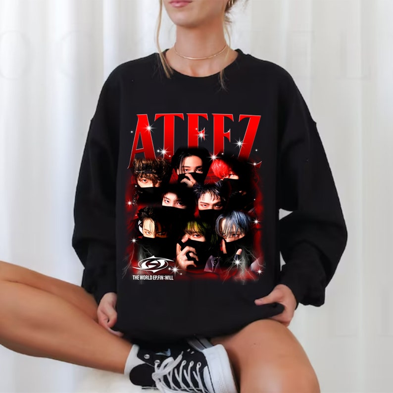 Ateez The World Ep.Fin Will Sweatshirt Ateez Will Shirt