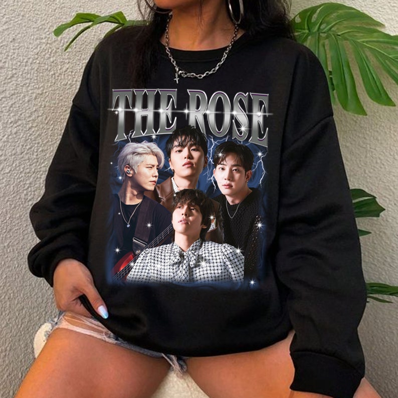 The Rose Kpop Sweatshirt The Rose Dawn To Dusk Tour Shirt