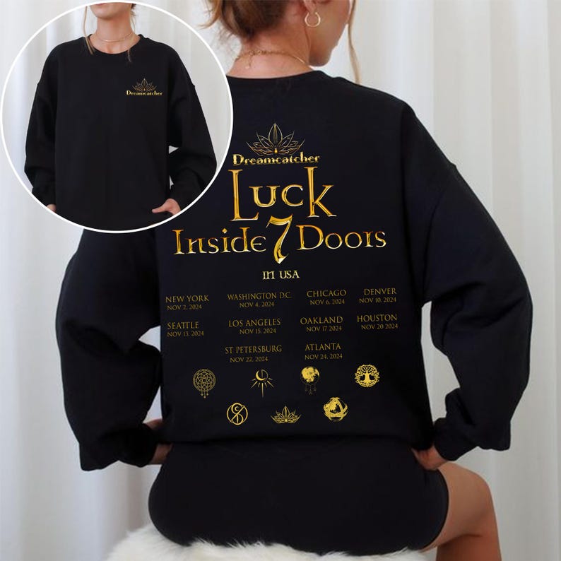Dreamcatcher Luck Inside 7 Doors Sweatshirt Dreamcatcher Virtuous Album Shirt