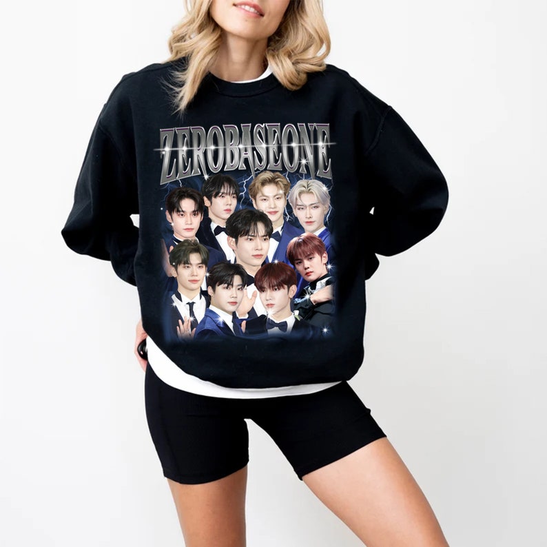 Zerobaseone Kpop Sweatshirt Zb1 Melting Point Album Shirt