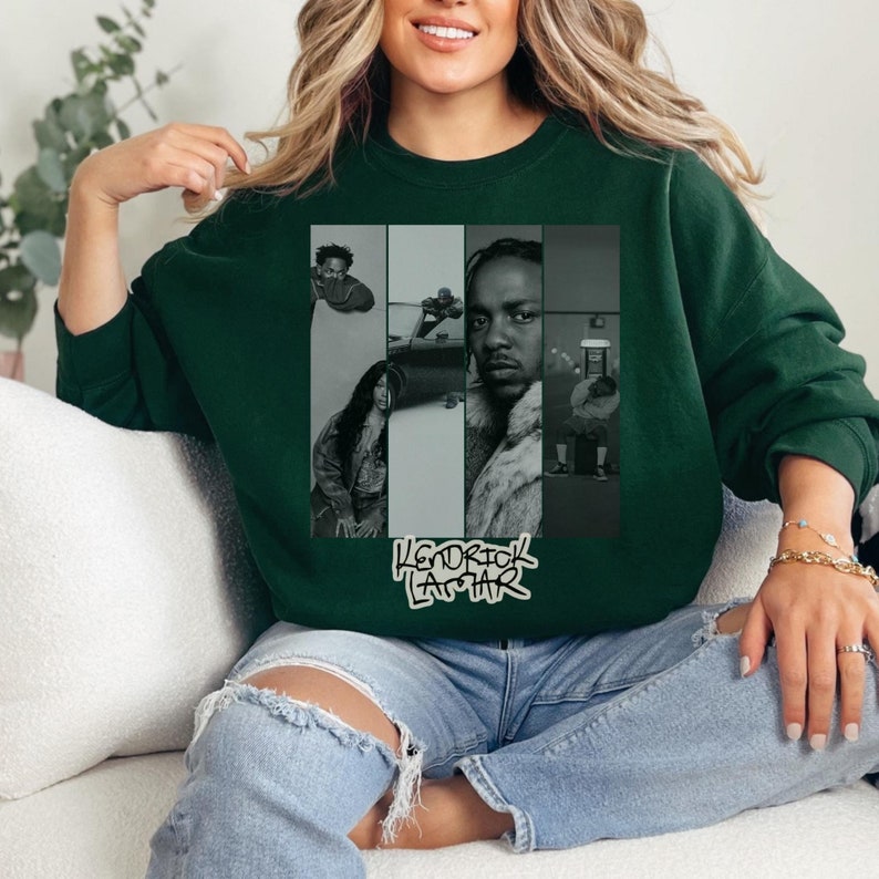 Kendrick Lamar Full Album Sweatshrt, Kendrick Lamar New Album Shrt Vintage Music Album Sweatshrt, Rap Sweatshrt