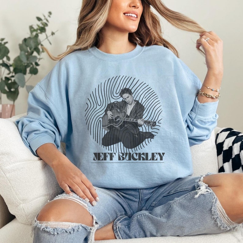 Jeff Buckley Sweatshirt Grace Album Sweatshirt