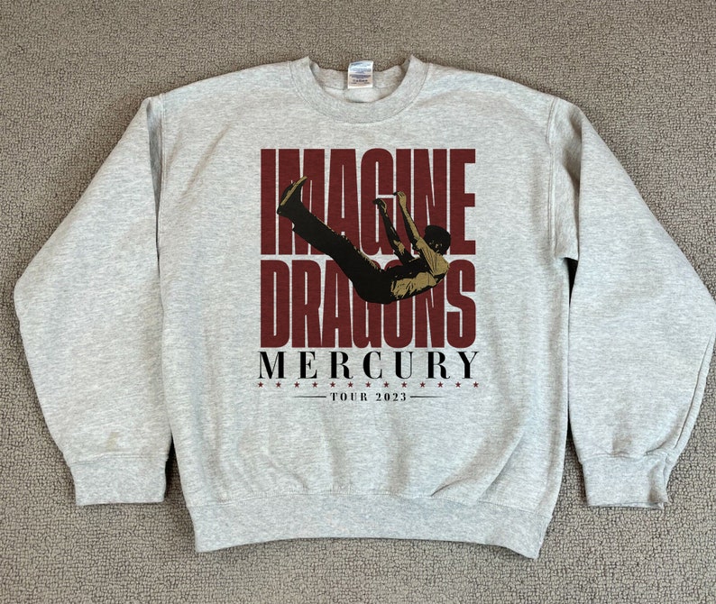 Imagine Dragon Shirt, Imagine Dragon Music Lovers Sweatshirt, World Tour Gifts, Tour Shirt, Gift For Men