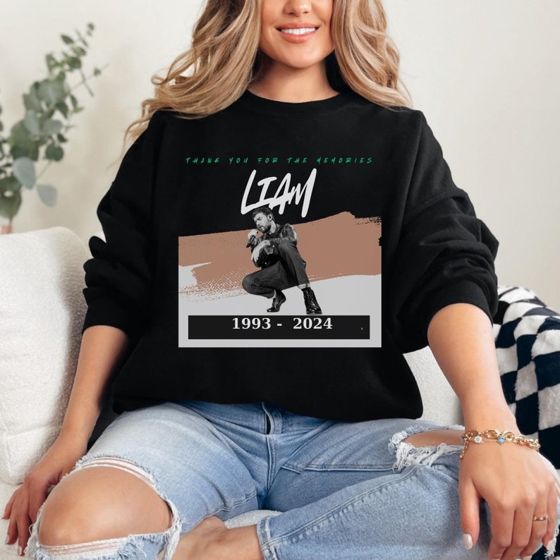 Liam Payne Tribute Sweatshirt Liam Payne Fan Sweatshirt