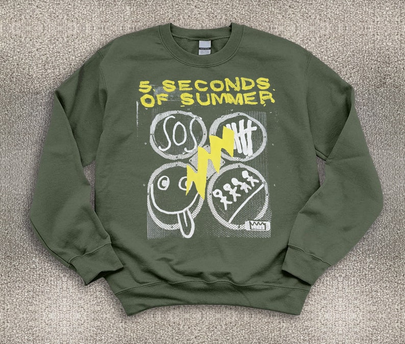 5Sos Sweatshirt, 5 Seconds Of Summer Starry Night Shirt, 5Sos Tour Concert, Gift For Men