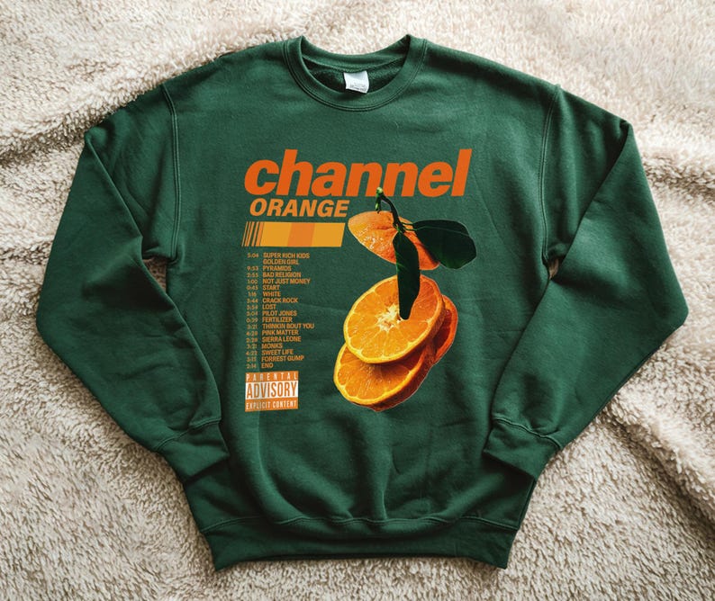 Frank Sweatshirt, Channel Orange Sweatshirt, Frank Shirt, Frank Music Graphic Tee, Unisex T-Shirt, Gift For Fans